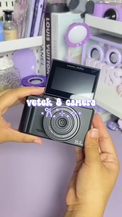 4K 64MP Vlogging Camera ON SALE] VETEK Digital Cameras for Photography ...