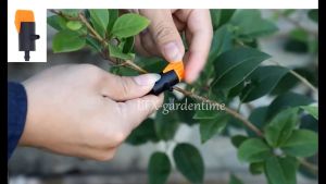 [100PCS] 0~60L Pressure Compensation Dripper Micro Drip Irrigation System Emitter Regulator Plant Watering Garden