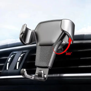 Universal Gravity Auto Phone Holder Car Air Vent Clip Mount Mobile Phone Holder Cell Phone Stand For iPhone 16 15 Xiaomi Samsung