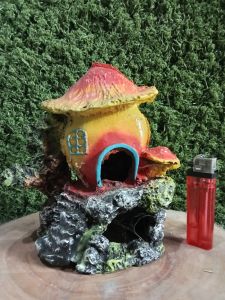 Rumah Jamur hiasan aquarium/Aquascape/dekorasi