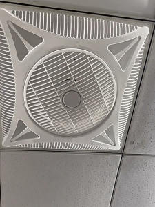 Inverter Air Circulator Ceiling Fan With Remote Integrated Concealed Electric Fan Silent Shaking Head For Bedroom Home Office Apartment
