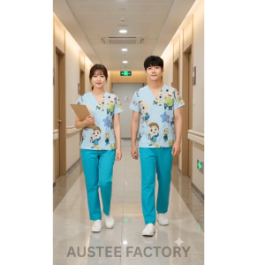 AAF LA Factory 2026 NATURE INSPIRED SCRUB SUIT- TOP ONLY