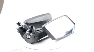 🔝 Original 【24 hours delivery】Universal rearview mirror motorcycle Scratch Resistant Glass Lens Handlebar Adjustable Safe Bicycle Mirror