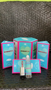 PARFUM/MINYAK WANGI ROMANTIC perbox isi 6 botol perbotol isi 6 ml