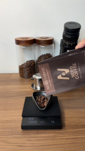 [COMBO] Cà phê NERO COFFEE + Phin Inox cao cấp 25G – Cà phê rang mộc nguyên chất pha phin chuẩn vị