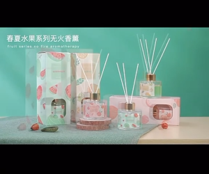 50ml Essential Oil Reed Diffuser Perfume Pewangi Rumah Fresh Natural Fruity Series Flavour Fragrance Air Freshener