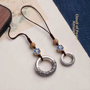 HAISENLE | Elegant Chinese Style Peace Pendant Mobile Phone Charm