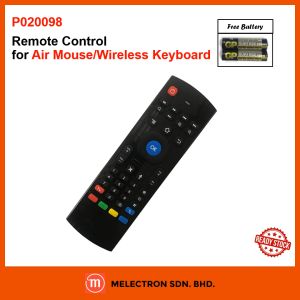 P020098 Air Mouse Wireless Keyboard Remote Control