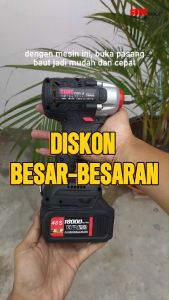 Mesin Impact Wrench Impek Baterai Buka Baut 48S 48V 48VF SUNC TOOLS