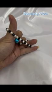 Cat Necklace - Kalung Kucing Mutiara - Custom Nama Lonceng