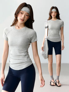 JUZHONGDEYAOJING | Slim Fit Yoga Fitness T-Shirt