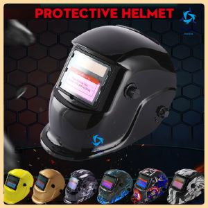 【Local shipment】Auto Darkening Welding Mask (Helmet) Solar Powered for Welding and Grinding Welding Helmet Mask Lens Eye Protection Equipment