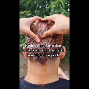 INAI RAMBUT MERAH/PERANG ASLI ORGANIK HALAL