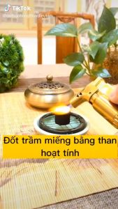 Trầm hương nguyên miếng sạch Quảng Nam giác xông xông nhà dụng cụ xông trầm hương