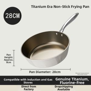 Titanium Coated Ceramic Multifunctional Frying Pan