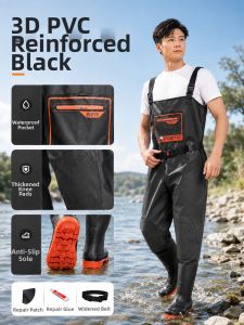YUZHIYUAN | Water-resistant Fishing Suit Wader Overall