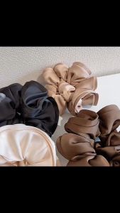 Scrunchie Wavy Jumbo Scrunchies Korea CantilK Lucu Hiasan Rambut Wanita Cepol Hijab Besar SFHS001