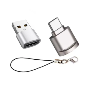 SD card reader USB C to SD card reader Type C TF storage card reader with USB C to USB adapter Mepsies USB OTG reader suit