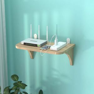 Hanging No-Drill Router Organizer Shelf