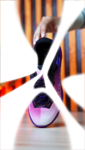 MJC Indonesia Evara - Sepatu Running Shoes Ungu Galaxy | Sepatu Lari Premium Cushioned Ringan Anti-Slip Wanita Sepatu Gym Fitness Lari Outsole Karet Anti Licin