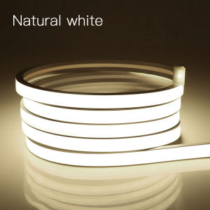 220V To 24V High Power COB Neon LED Strip Lights With Penetrating Touch Sensor Switch EU Plug Hand Waving Motion Kitchen Lamp