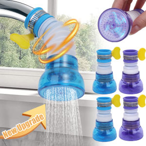 New Upgraded Universal Faucet Filter Splash Proof 360 Degree Rotatable Telescopic Faucet Extender Home Water Purifier Kitchen Accessories