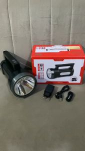 Aoki Senter Jumbo Multifungsi 100W+16SMD LED USB Rechargeable Cahaya Putih untuk Camping & Hiking