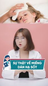 Khăn lau hạ sốt cho bé Oribebe hạ nhiệt giảm sốt an toàn cho bé từ thiên nhiên