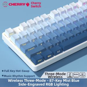 EWEADN | RGB Wireless Tri-Mode Mechanical Keyboard Cherry Switch