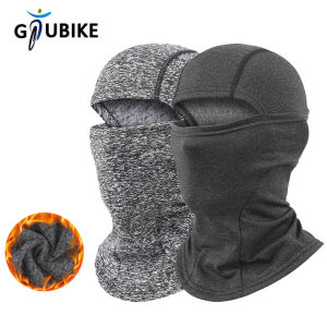 GTUBIKE Warm Cycling Mask Motorcycle Mask Helmet Head Cover Balaclava With Fleece Windproof Neck Cover Cold Ski Mask Winter
