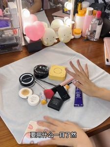 Adorable Magic Sticky Cloth Camera Lens Protective Makeup Bag Storage Pouch Universal Square Shape Cow Pattern Durable