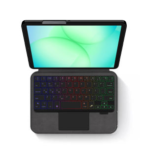 Integrated Wireless Backlit Bluetooth Keyboard Case for Samsung Galaxy Tab A9/A11 8.7 Inch 2025 New Model A11 Tablet SM-X115/X133