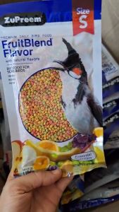 10 gói Hạt trái cây zupreem Mỹ size S cho chào mào (100g/1 gói)