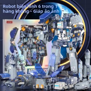 BABYSHOME | Đồ Chơi Máy Bay và Robot Biến Hình 1 cái