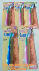 Bàn Chải Đánh Răng Nuby Lông Mềm Siêu Bền cho bé tập đánh răng-Bibomart