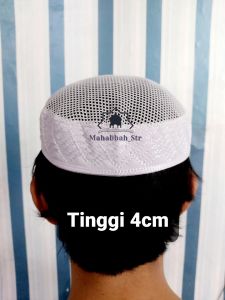 Peci Madinah Jaring Kopiah Haji Ikaf