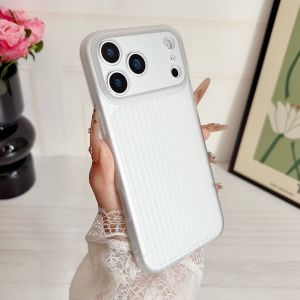 Anti-slip Stripes Corrugated Soft Silicone Phone Case For iPhone 17 Air 16 15 14 Plus 13 12 Pro Max Matte Clear Sockproof Cover
