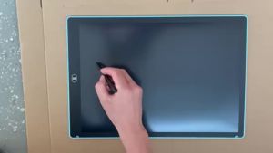 Bảng Vẽ Điện Tử Tự Xoá 3D - Màn Hình LCD Thông Minh Dải Màu Sắc Nét Kích Thước Lớn 8.5/12/20 inch - AMONO