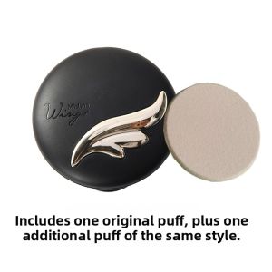 Mistine Winged Pressed Powder Ceramic Moisturizing Dry Skin Setting Powder Long-lasting Natural Matte Finish Facial Makeup