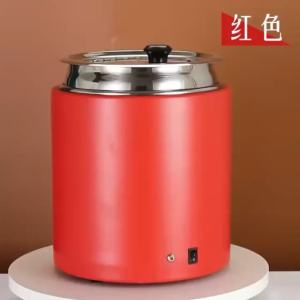 Dry-style buffet electronic warm soup pot for commercial use thickened 10L stainless steel insulated rice cooker hotel electric heating soup stove