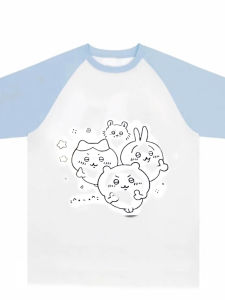 Áo Thun Tay Ngắn Dễ Thương Chiikawa Rộng Rãi Thoải Mái Mùa Hè Thường Ngày in Họa Tiết Phong Cách Công Sở Dành Cho Nữ