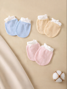 Usbettas | Anti Scratch Breathable Baby Gloves 0-6 Months