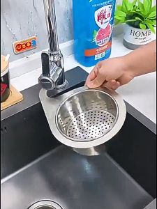 🔥304สเตนเลสสตีลตัวกรองอ่างล้างจาน ตัวกรองอ่างล้างจานในครัว🔥ตัวกรองอาหาร,อุปกรณ์ในครัว,จะจัดส่งทันที