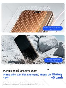 XUANWEI | Màng Phim Kính Cường Lực Gốm Toàn Màn Hình Chống Bụi Tương Thích
