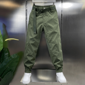 กางเกงขายาวทรงหลวมสไตล์ฮาราจูกุสำหรับผู้ชาย ฤดูใบไม้ผลิและฤดูร้อน 2025 กางเกงขายาวทรงตรงทรงหลวมสำหรับผู้ชาย กางเกงขายาวทรงตรงสำหรับใส่ทำงาน