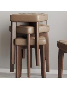 Solid Wood Multifunctional Stool