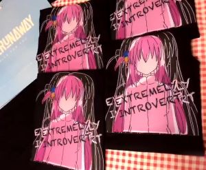 Áo phông Bocchi The Rock: Hitori Gotoh vải Cotton 100% cho Nam/ Nữ by The Runaway