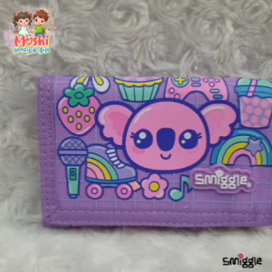 Dompet Lipat Anak Tali Motif Koala / Dompet Anak Anak Perempuan / Dompet Lipat Girl Koala