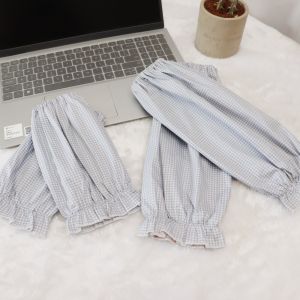 Long Hand Sleeve Covers Soft Cotton Thin Korean Style for Housework Handmade Protection against Dirt And Stains