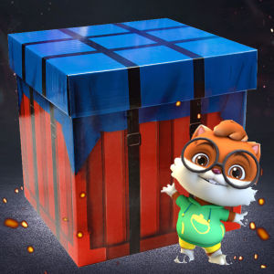 Three Squirrels Snacks Large Gift Box Giant Birthday Gift for Girls Girlfriend Childrens Day Gift Box Whole Box Hawaiian Pine Nuts